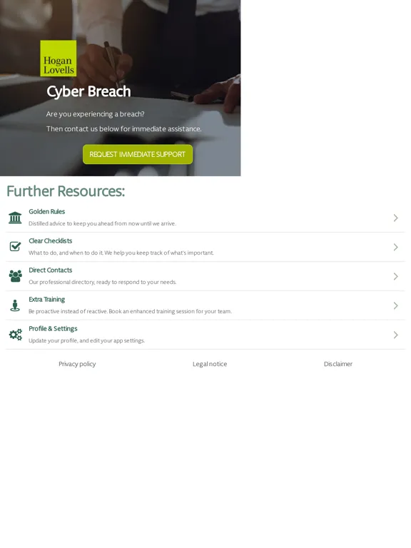 Ảnh chụp màn hình của Cyber Breach HL iPad 